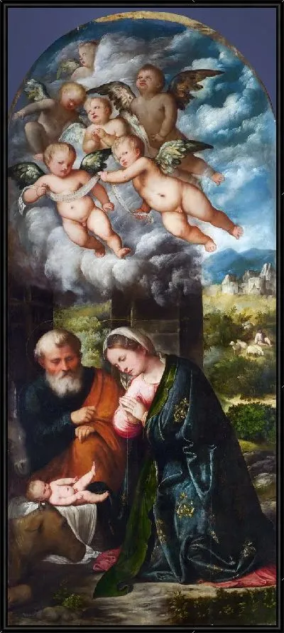 Картина Рождество (The Nativity)