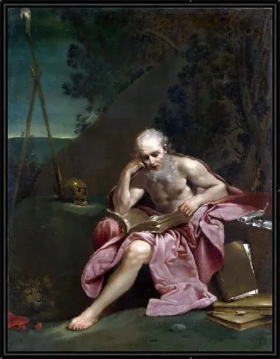 Картина Святой Иероним в пустыне (Saint Jerome in the Desert)