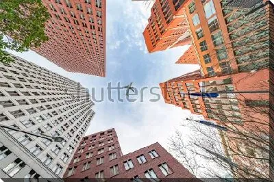 Архитектурный пейзаж в центре города Гааги