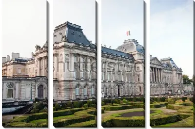 Королевский дворец и парк в Брюсселе