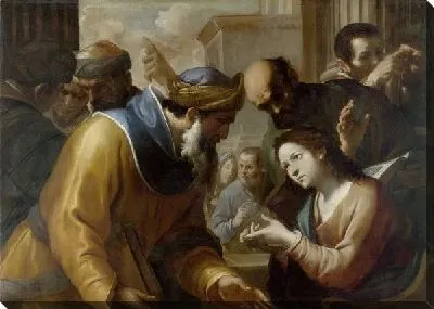 Картина Христос спорти с докторами (Christ disputing with the Doctors)