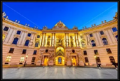 Картина Дворец Хофбург в Вене