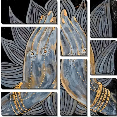 Красивая панорама Киева с видом на Владимирский собор