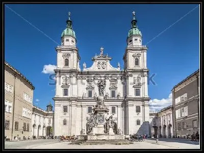 Знаменитый Зальцбургский собор 