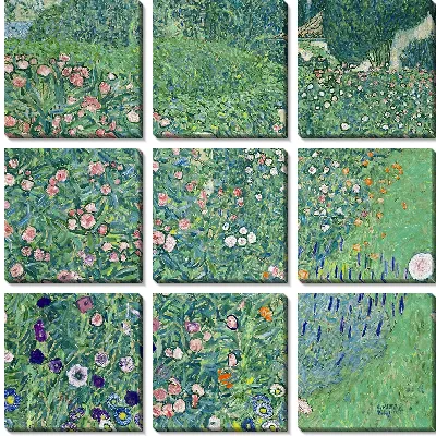 Картина Итальянский садовый ландшафт