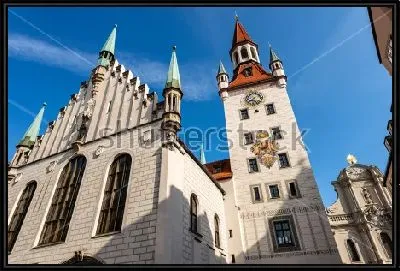 Картина Старая ратуша Мюнхена