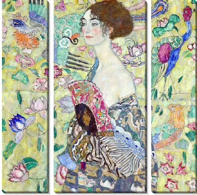 Картина Дама с веером