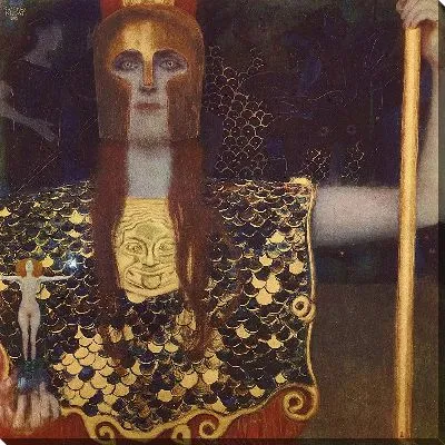 Картина Афина Паллада 1898
