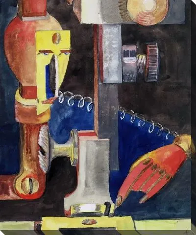 Картина Исследование для человека и машины (Study for Man and Machine)