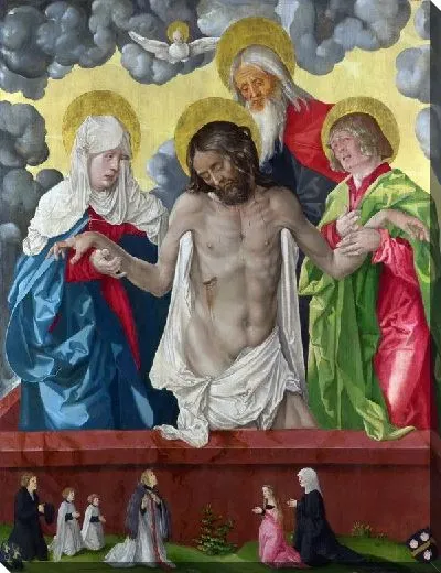 Картина Троица и мистическая Пьета ( The Trinity and Mystic Pieta)