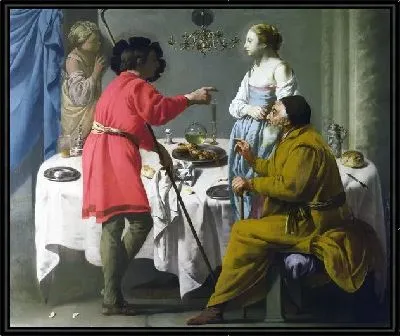 Яков упрекает Левана (Jacob reproaching Laban)