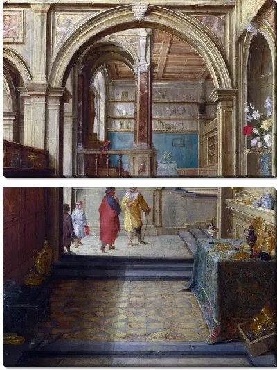 Картина Крезе и Солон (Croesus and Solon)