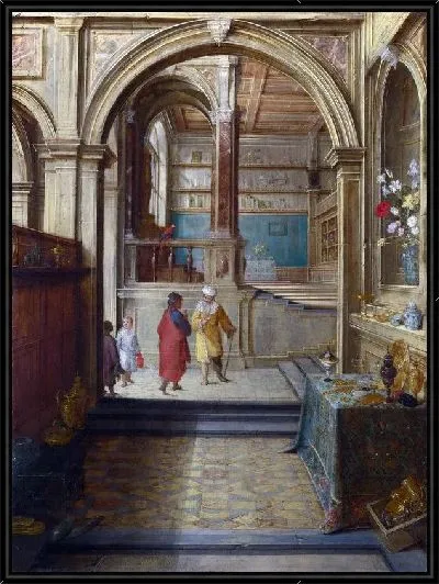 Картина Крезе и Солон (Croesus and Solon)