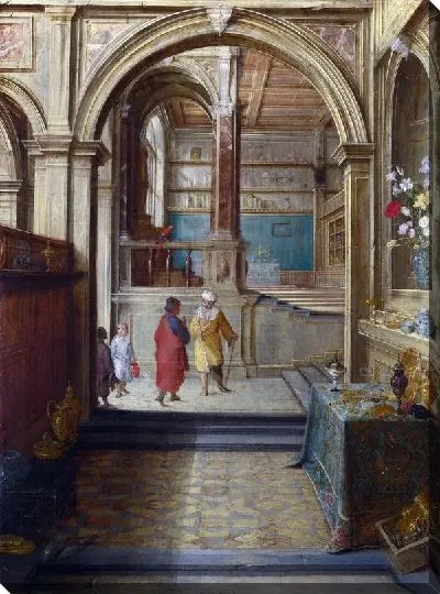 Картина Крезе и Солон (Croesus and Solon)