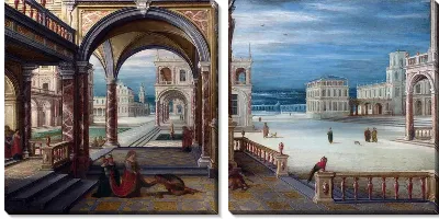 Картина Дворец Ренессанса (The Courtyard of a Renaissance Palace)