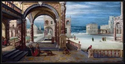 Картина Дворец Ренессанса (The Courtyard of a Renaissance Palace)