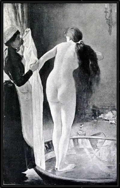 Картина В ванной (The Tub)