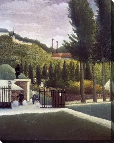 Картина Таможенный пост (The Customs Post)