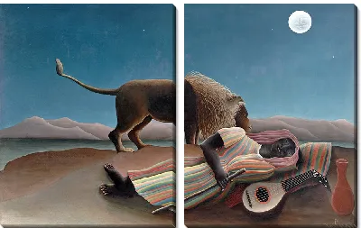 Картина Спящая цыганка