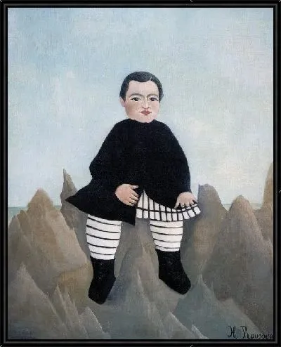 Картина Мальчик на скалах (Boy on the Rocks)