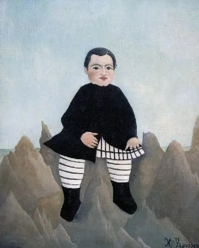 Картина Мальчик на скалах (Boy on the Rocks)