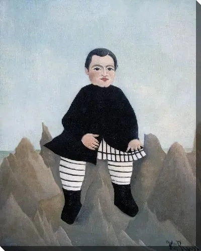 Картина Мальчик на скалах (Boy on the Rocks)