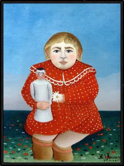Картина Ребенок с куклой (Child with a doll)