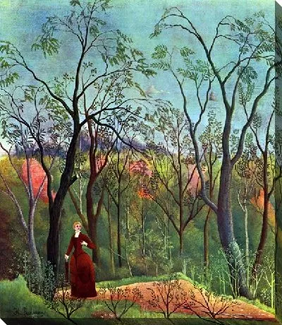 Картина На опушке леса (Am Waldrand)