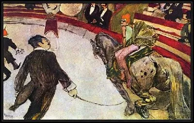 Наездница в цирке Фернандо (The equestrienne in the circus Fernando)