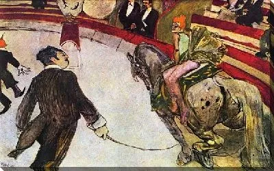 Наездница в цирке Фернандо (The equestrienne in the circus Fernando)