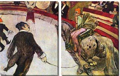 Наездница в цирке Фернандо (The equestrienne in the circus Fernando)