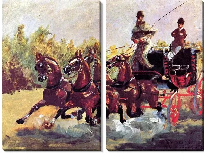 Картина Граф Альфонс де Тулуз-Лотрек (Graf Alphonse de Toulouse Lautrec)