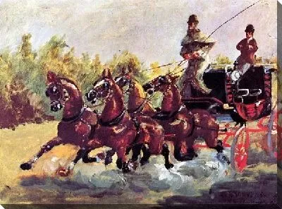 Картина Граф Альфонс де Тулуз-Лотрек (Graf Alphonse de Toulouse Lautrec)