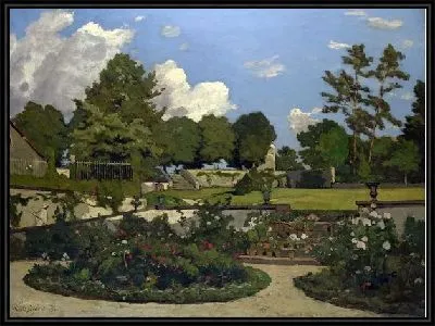 Сад художника в Сант-Приве (The Painter's Garden at Saint-Prive)