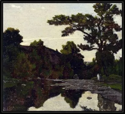 Картина Река (A River)