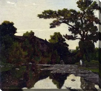 Картина Река (A River)