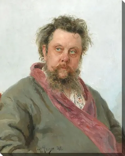 Картина Портрет композитора М.П.Мусоргского