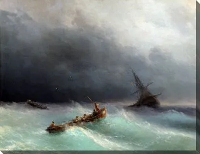 Буря на море  (Storm at sea)