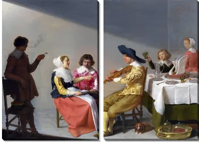 Картина Музыкальная партия (A Musical Party)