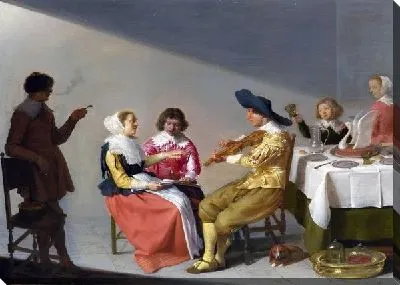 Картина Музыкальная партия (A Musical Party)