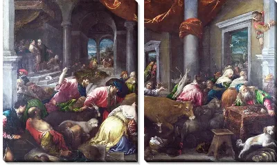 Картина Очищение храма (The Purification of the Temple)
