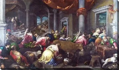 Картина Очищение храма (The Purification of the Temple)