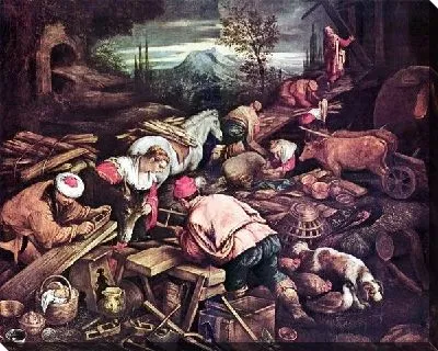 Строительство Ноева ковчега (Bau der Arche Noah)