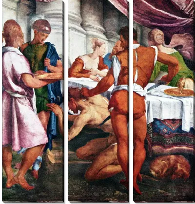 Картина Усечение главы Иоанна Предтечи (Beheading of St. John the Baptist)