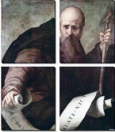 Картина Св. Антоний Аббаса (Heiliger Antonius Abbas)