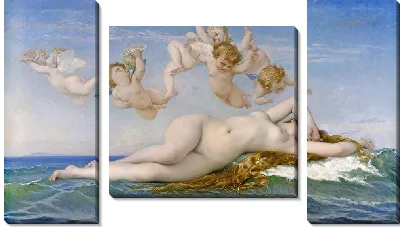 Картина Рождение Венеры, 1863 