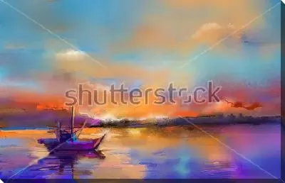 Рассвет на море