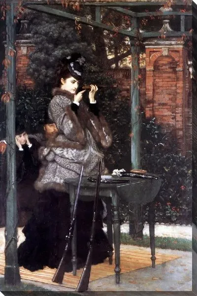 Картина На стрельбище (At the Rifle Range)