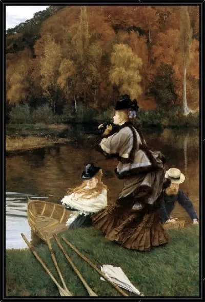 Картина Осень на Темзе (Autumn on the Thames)