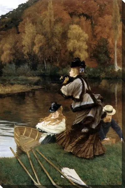 Картина Осень на Темзе (Autumn on the Thames)